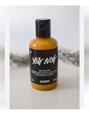NEW! Lush YOG NOG Shower Gel 3.3 Travel Size